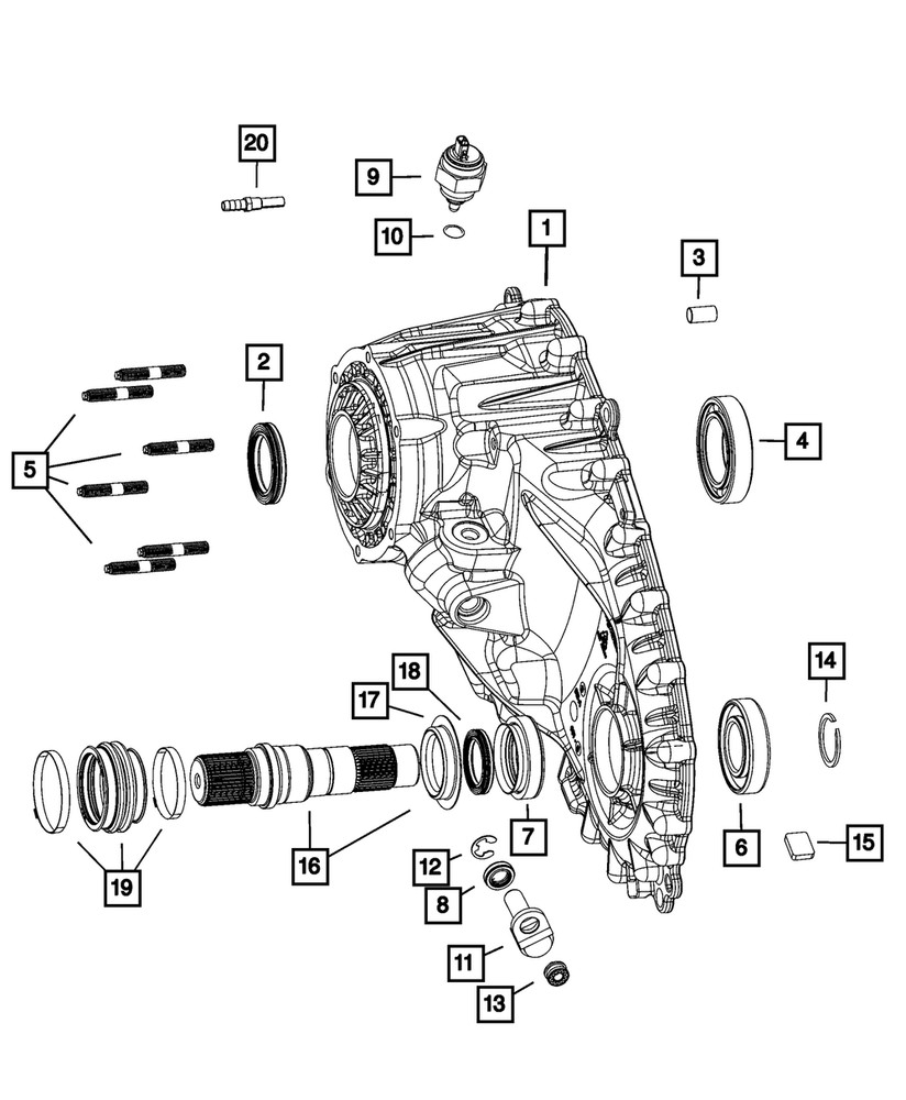 Genuine Mopar Dust Shield 68493944AA