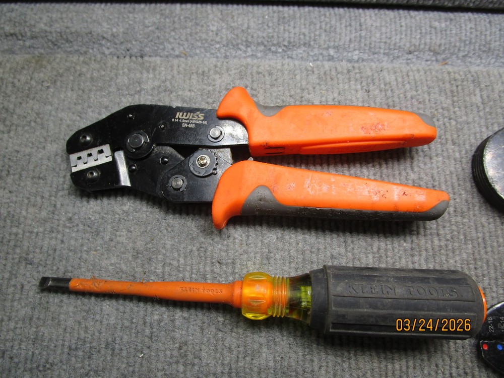 Lot Misc Crimping Tools & More