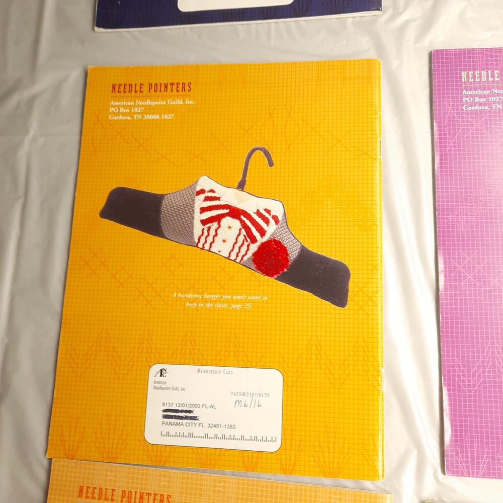 Needle Pointers Magazine Lot 2003 Partial Year 5 Issues