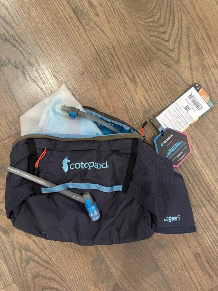 NWT! cotopaxi Graphite Lagos 5L Hydration Hip Pack