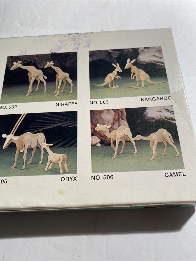 Vintage Oryx 3D skeleton Puzzle Unopened zar