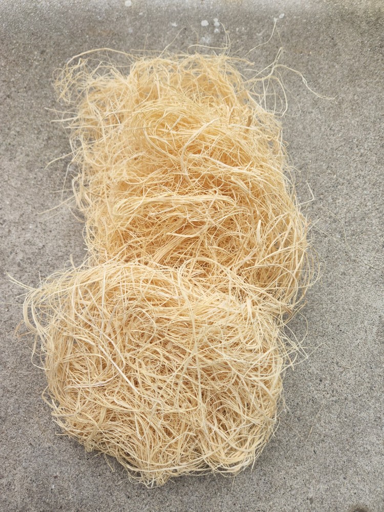 Big 3 x AFRICAN RAW BATH EXFOLIATING UNPROCESSED SPONGE “KanKan Ibile” NATURAL