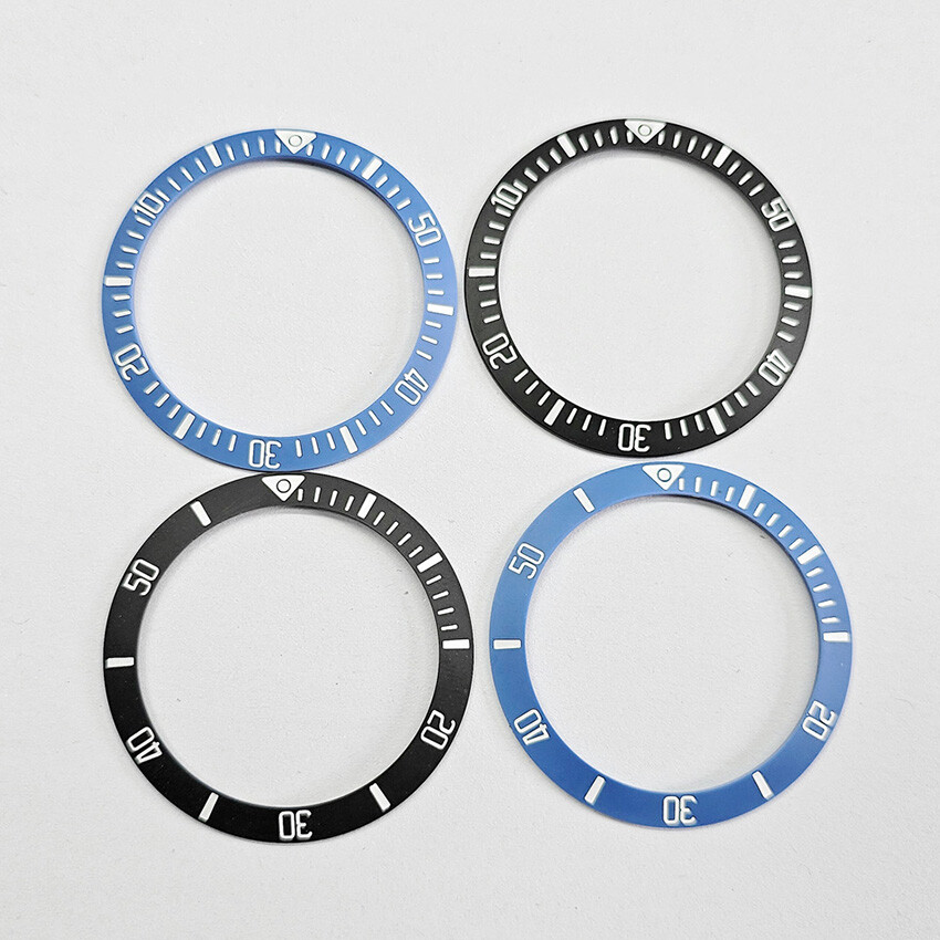 Watch Ceramic Bezel Insert Protective Ring Replacement Blue Luminous Ring Mouth