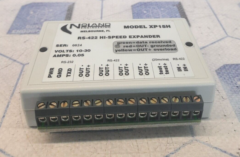 NOLAND MODEL XP15H RS-422