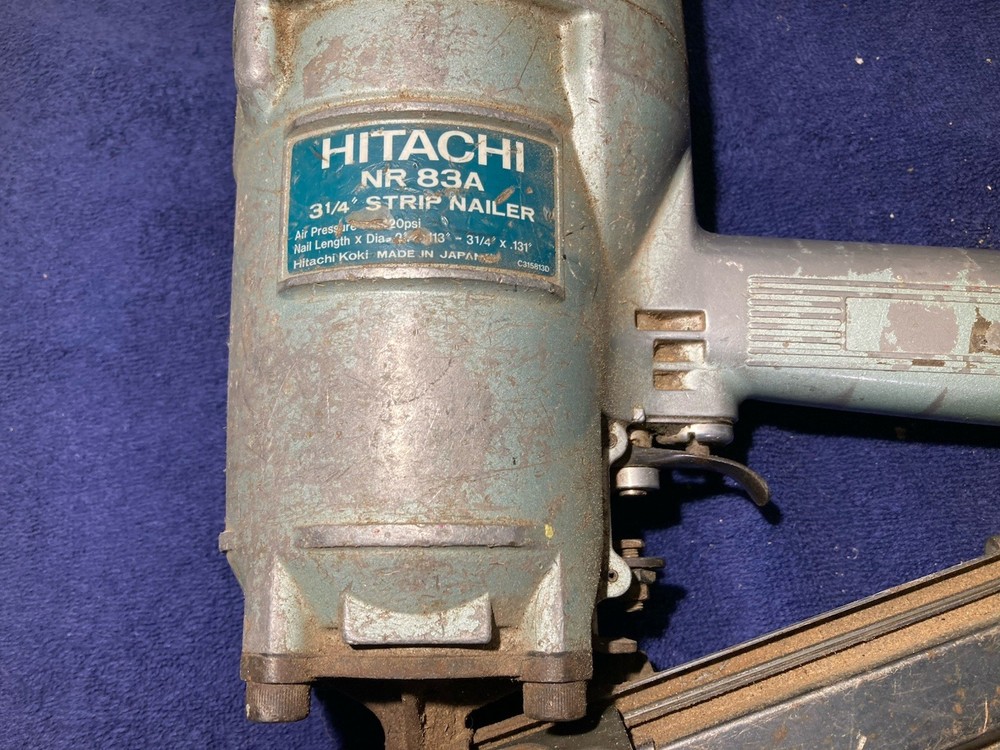 Hitachi Framing Nailer NR83A Complete Needs Rebuilt