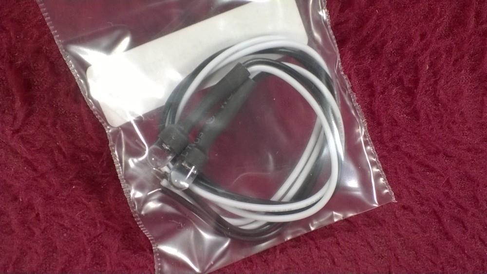 #7 W 5mm 12V DC LED LIGHT WIRED PAIR - WARM WHITE