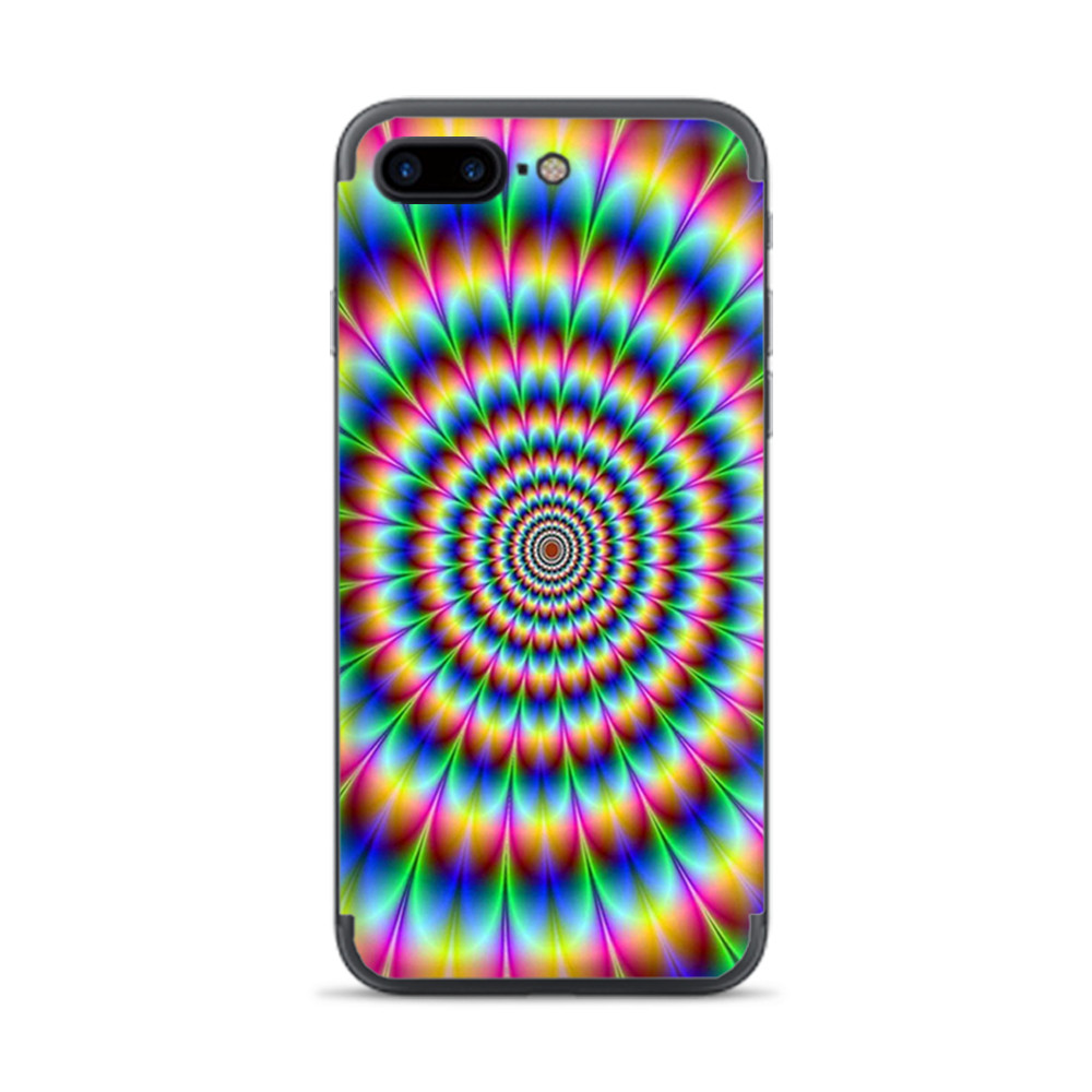 Apple iPhone 7 / 8 Plus Skins Decal Wrap Trippy hologram dizzy