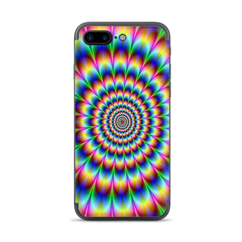 Apple iPhone 7 / 8 Plus Skins Decal Wrap Trippy hologram dizzy