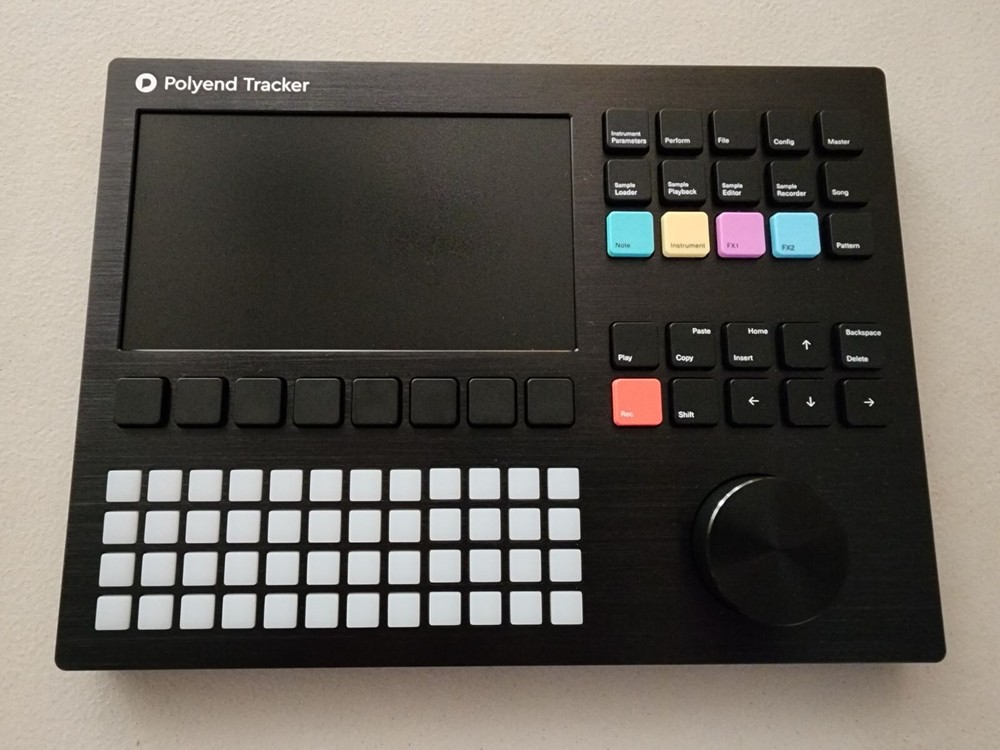 Polyend Tracker Tabletop Sampler, Wavetable Synthesizer and Sequencer - Black