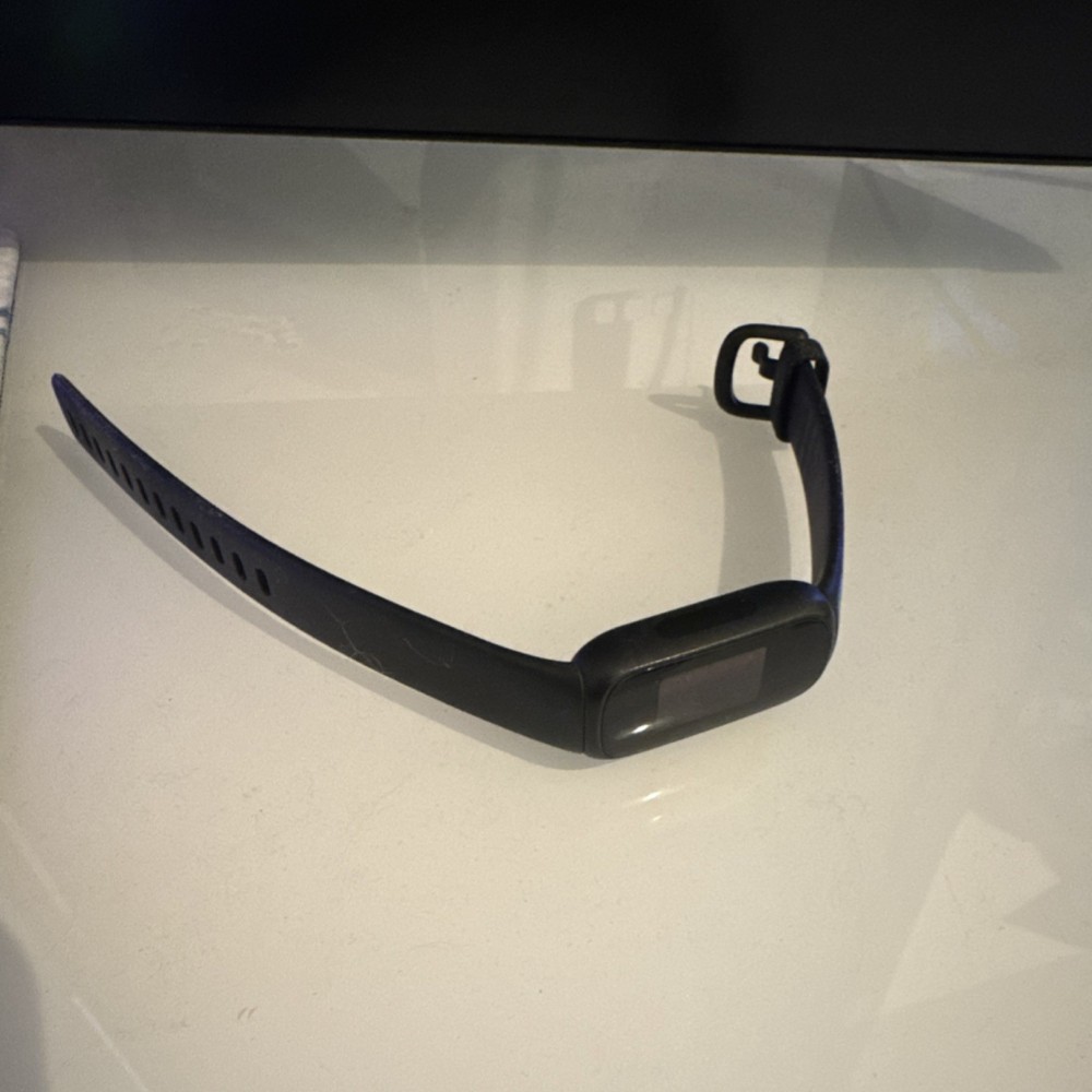 Fitbit Black Activity Tracker with Rechargeable Battery & Charging Cable