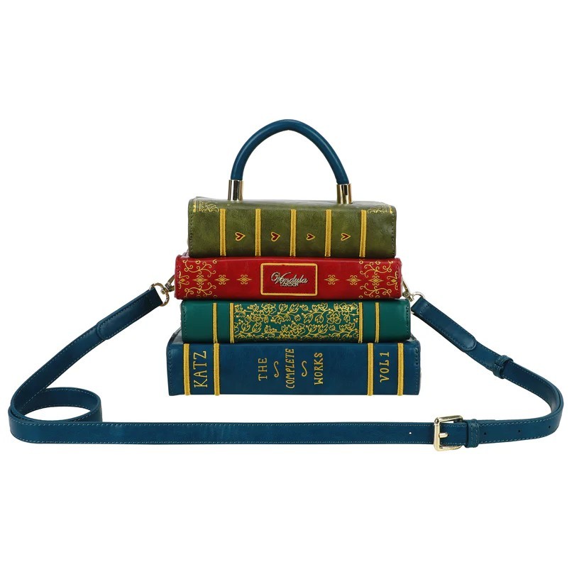 Vendula London Between the Covers Bookbinders Book Stack Bag