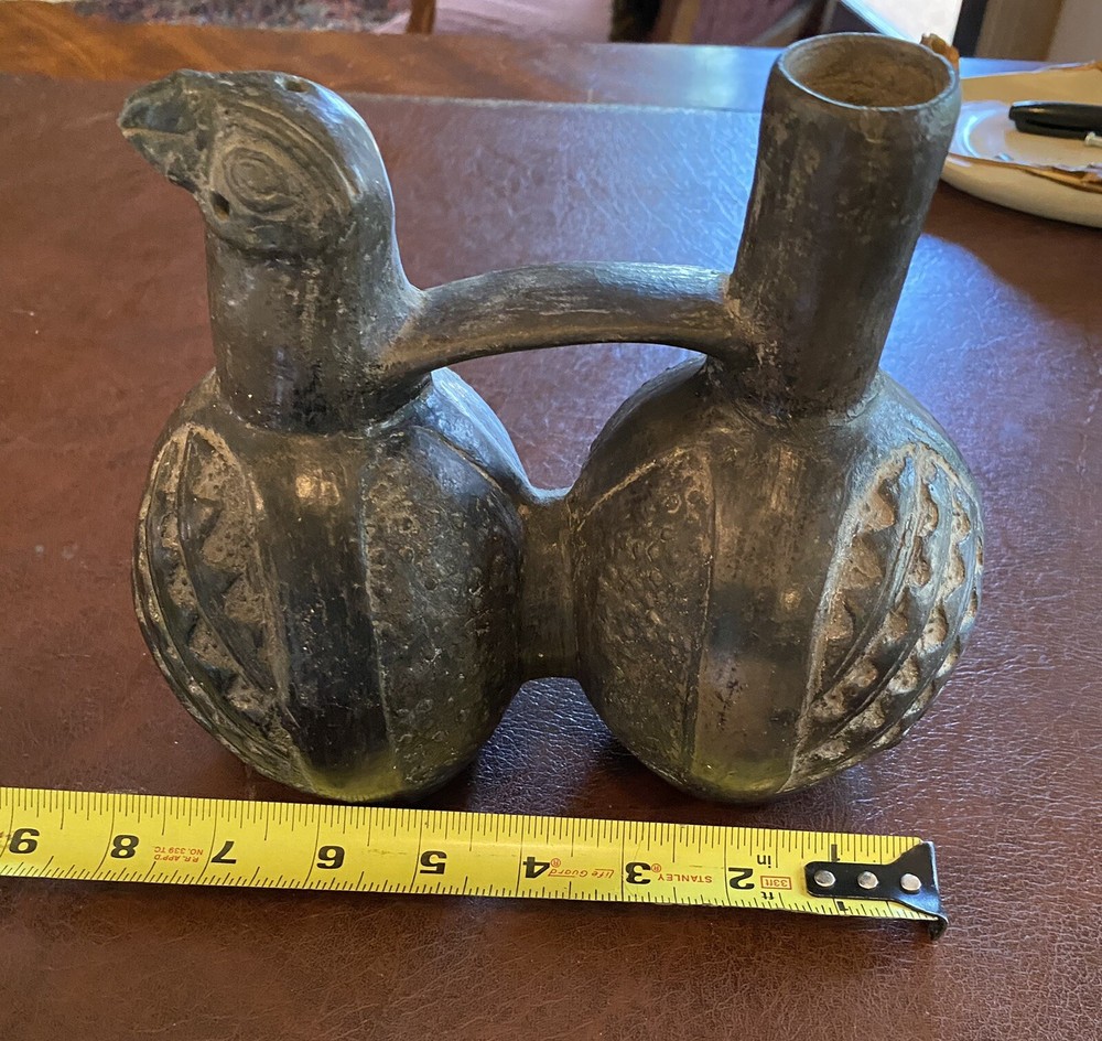 pre colombian chimu pottery wistle