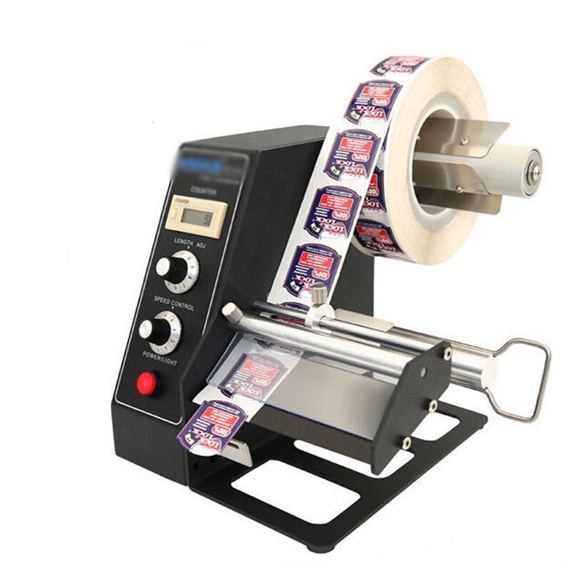110V Automatic Label Dispenser Machine Stripper Separating Machine Tool