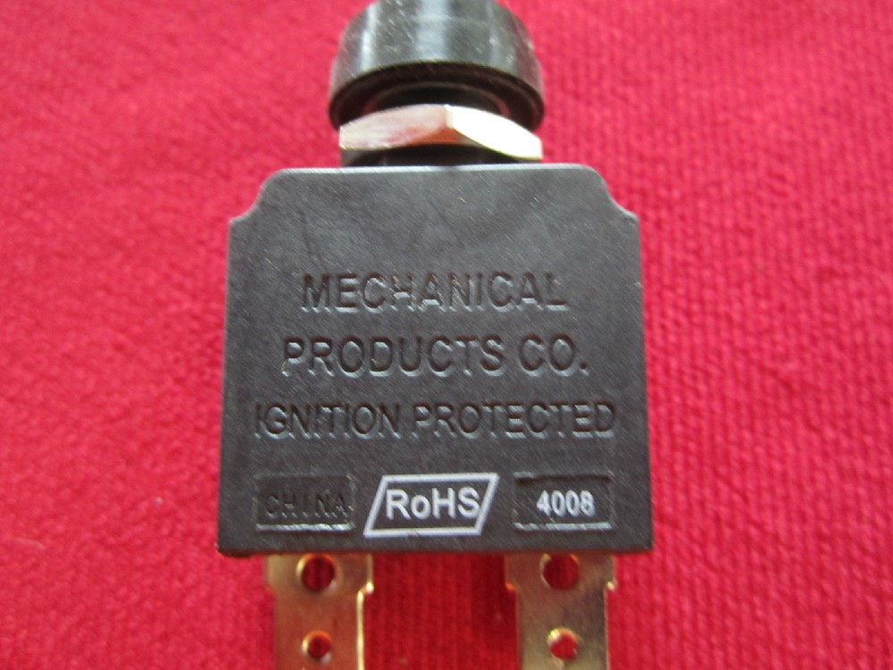 MECHANICAL MARINE 5 AMP CIRCUIT BREAKERS P# 3610 S