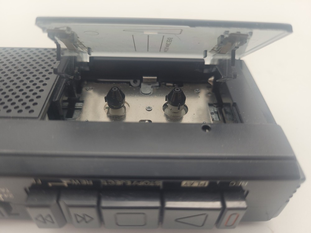Read please! OLYMPUS PEARLCORDER S907 Microcassette Audio Recorder. Semi-tested.