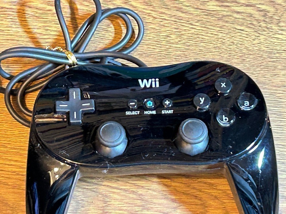 Nintendo WII CLASSIC Controller RVL005 black