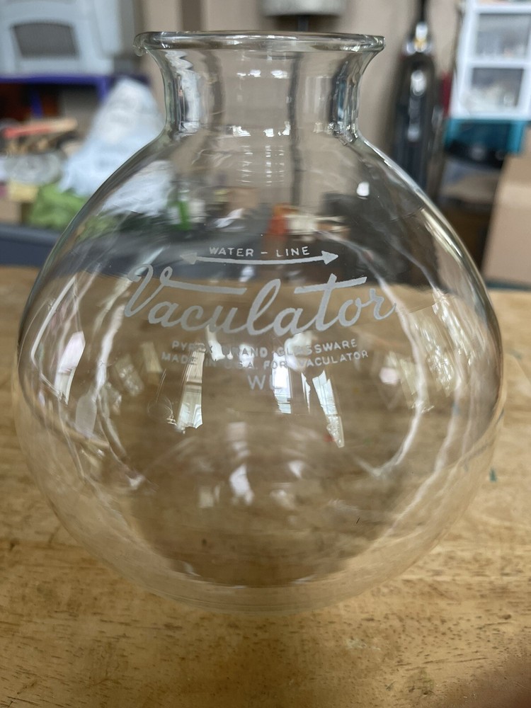 Vintage Vaculator Coffee Maker Glass By Pyrex