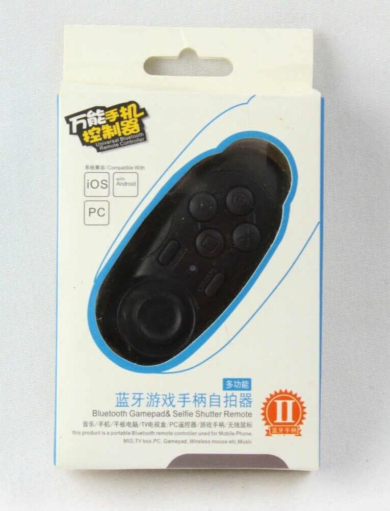 NEW BLUETOOTH GAMEPAD & SELFIE SHUTTER REMOTE