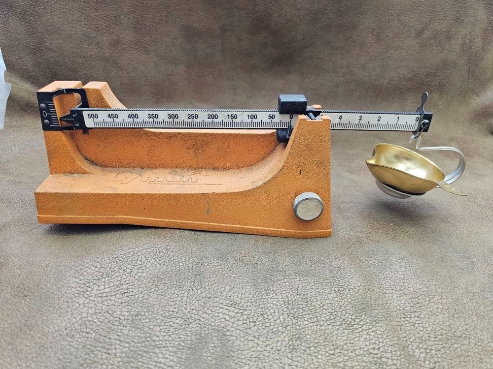 Lyman precision reloading beam scale