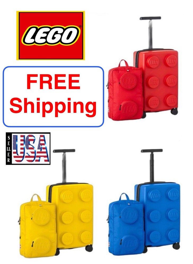 LEGO, Carry-on trolley Lock & Backpack, Luggage, Expandable Carry on & Backpack