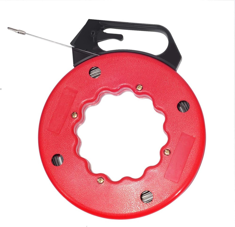 100 FT Fish Tape for Electric or Wire Puller Men Gift