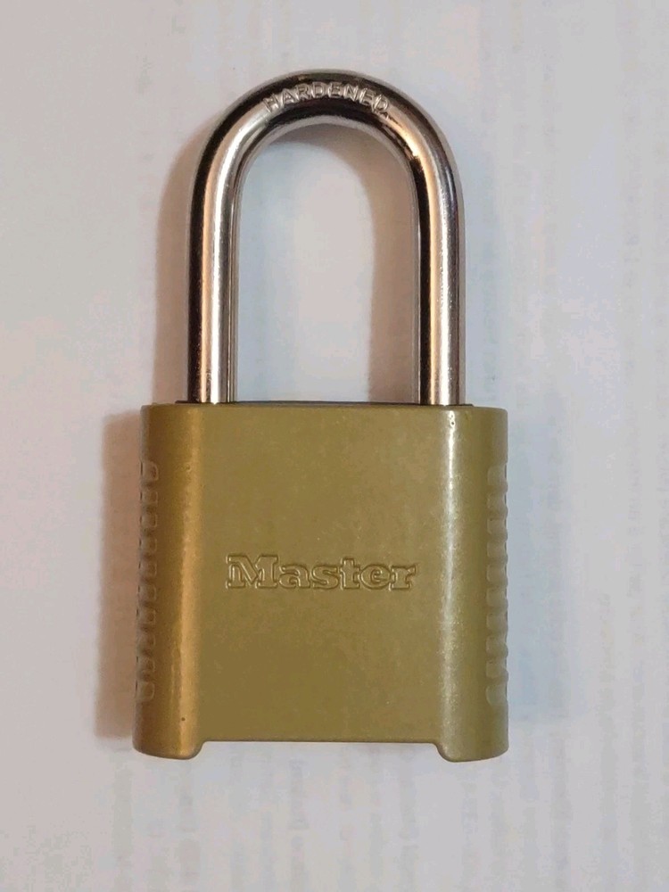 Master Lock Padlock 2In Steel Resettable Combination 1Pk