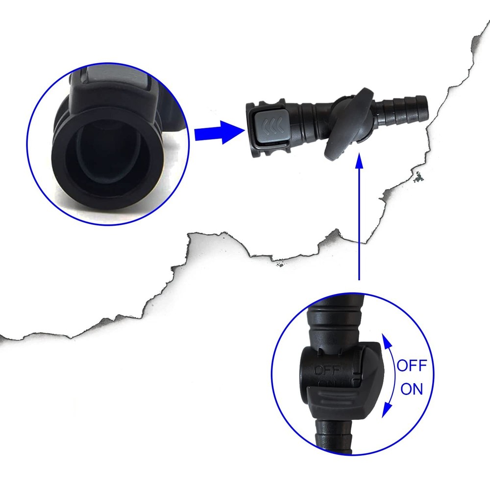 Hydration Bladder Bite Valve Replacement Mouthpiece Fit for Any Water Backpac...