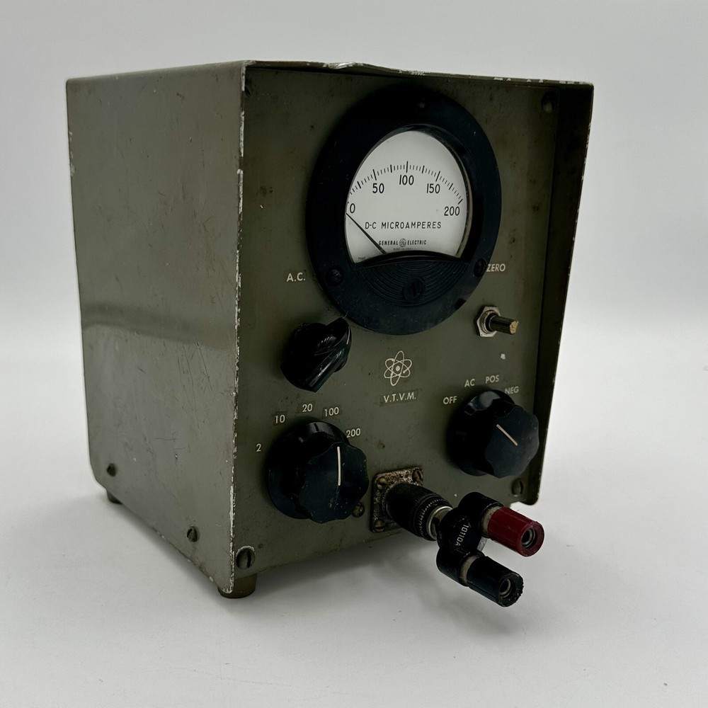 Vacuum Tube Voltmeter VTVM ⚡️
