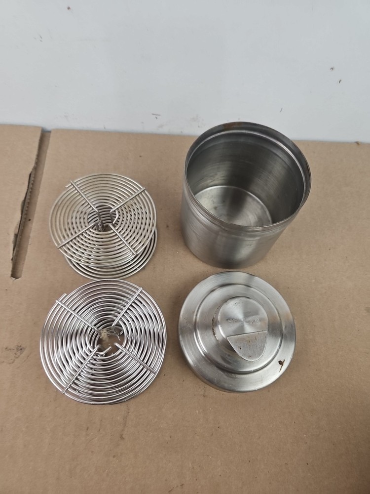 Brooks Film Developing Canister Stainless Steel