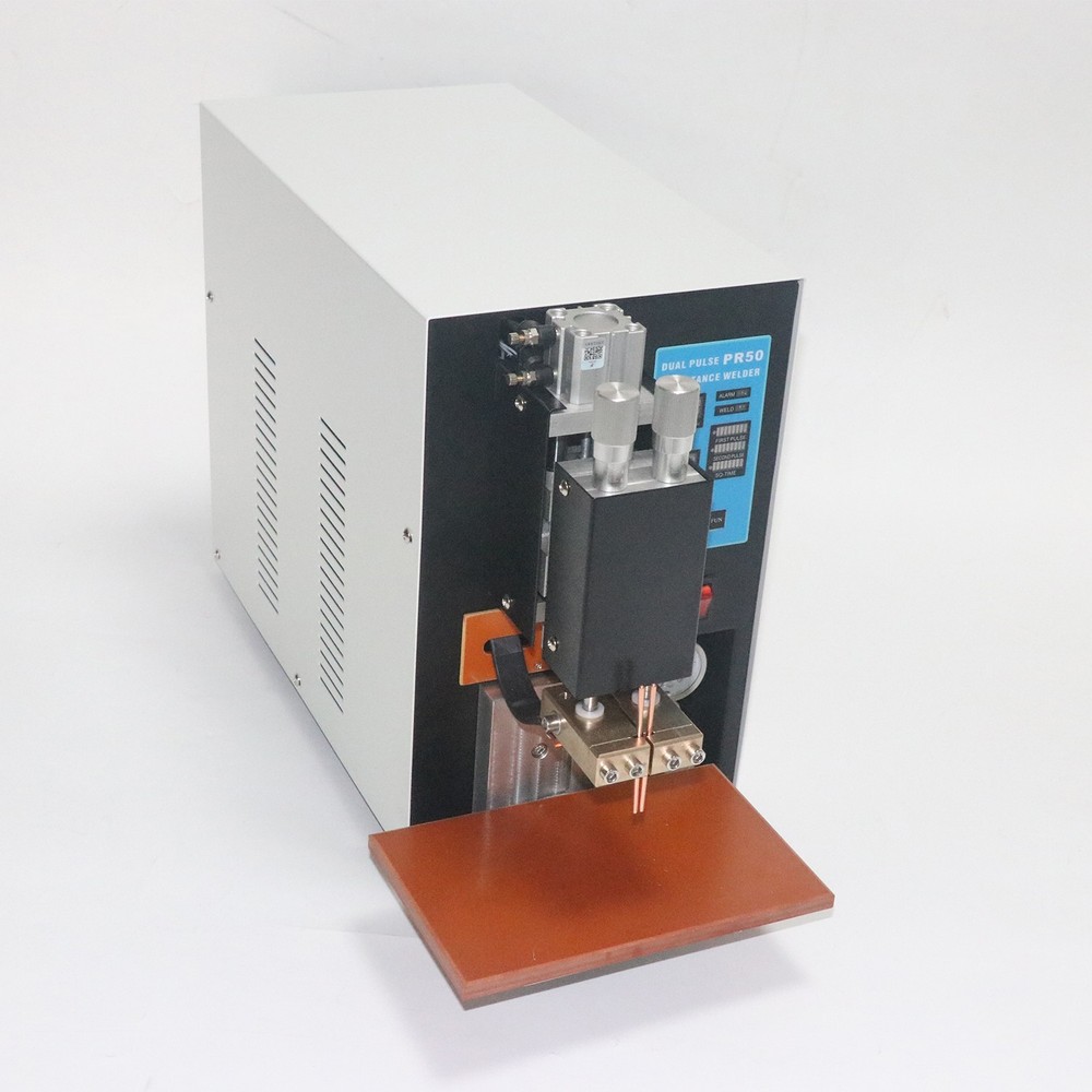 Dual Pulse Battery Spot Welder Microcomputer Machine Battery Pack PR50