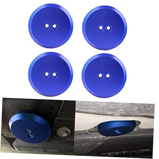 Jack Pad Adapter Billet Anodized for Corvette C7/C6 Bolt on Jack Points Blue