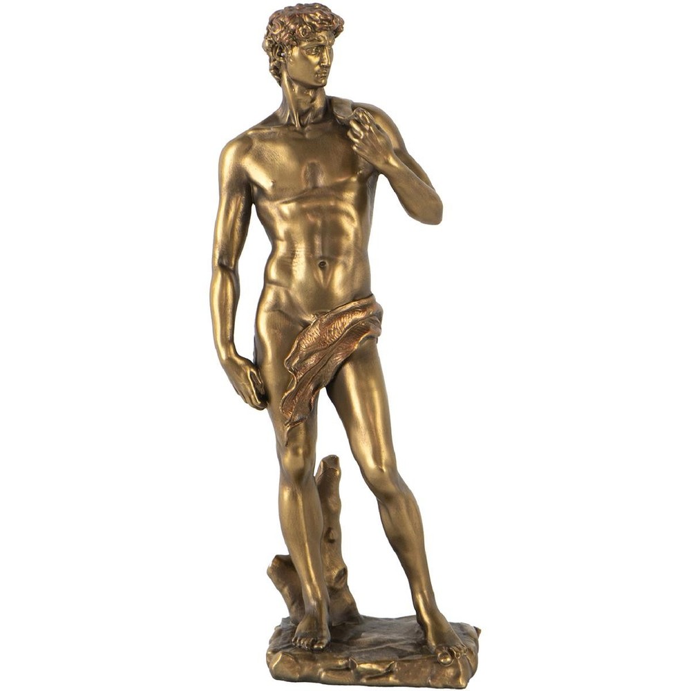 A&B Home EL78976 David Gold Statue
