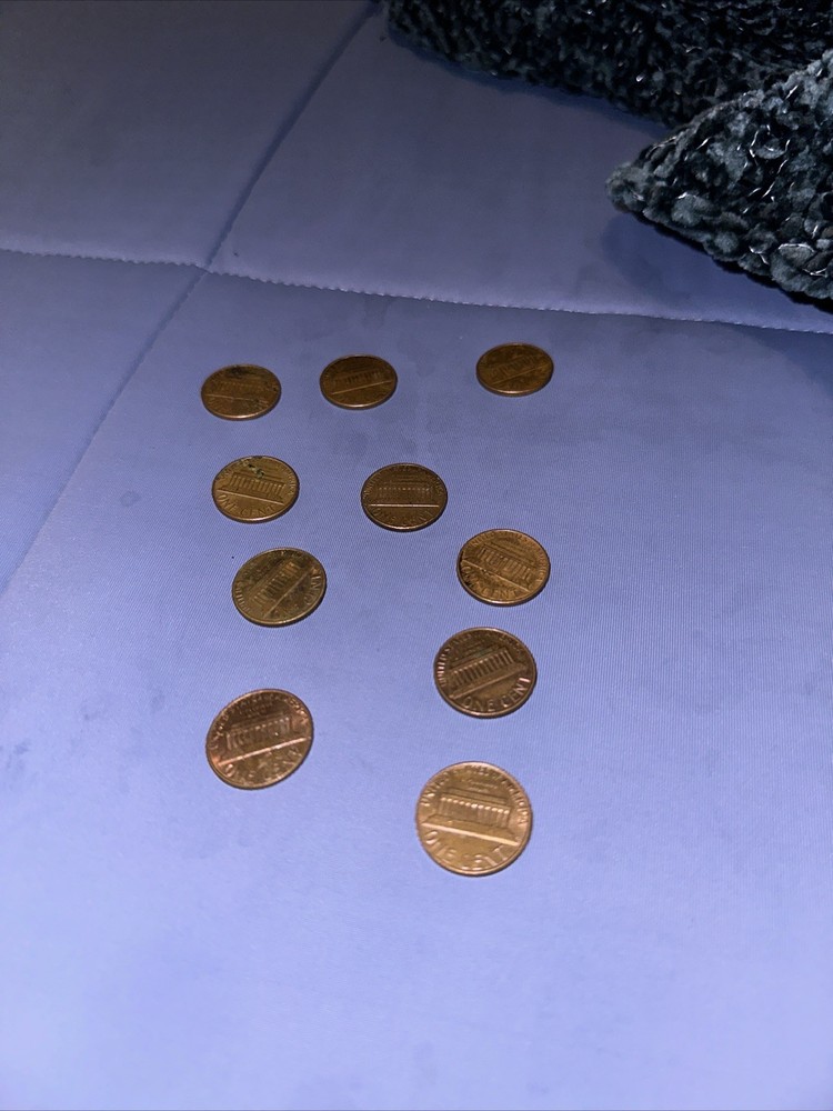 1982 Copper Pennys D/No Mint