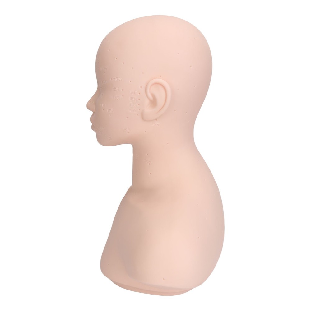 Versatile Soft Comfortable Practice Training Mannequin Head For Beauty Care