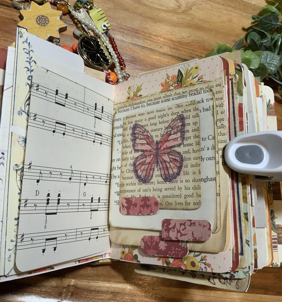 Autumn Fall Handmade Junk Journal