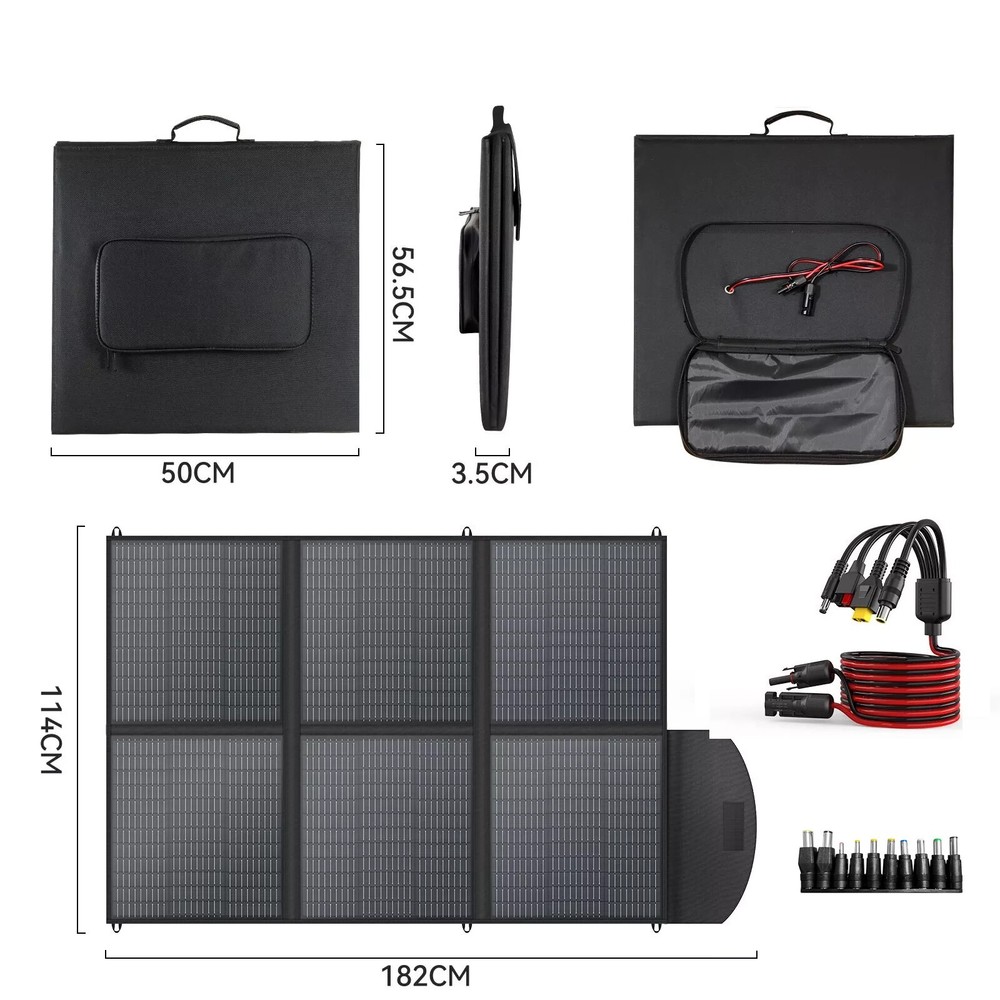 400W Portable Foldable Solar Panel Kit