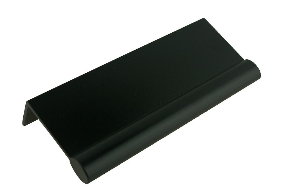 (5 Pack) 3-3/4 " Tab Finger Pull Matte Black