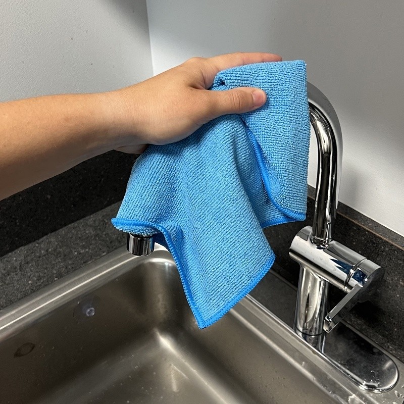 100 Microfiber Cleaning Towels Super Absorbent Reusable Lint Free Multi Surface