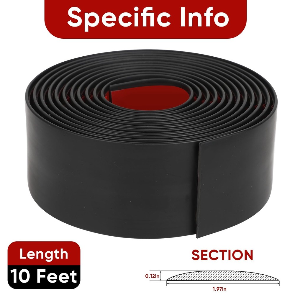 Floor Transition Strip 2" Width Self Adhesive Flat Vinyl Flooring Transitions...