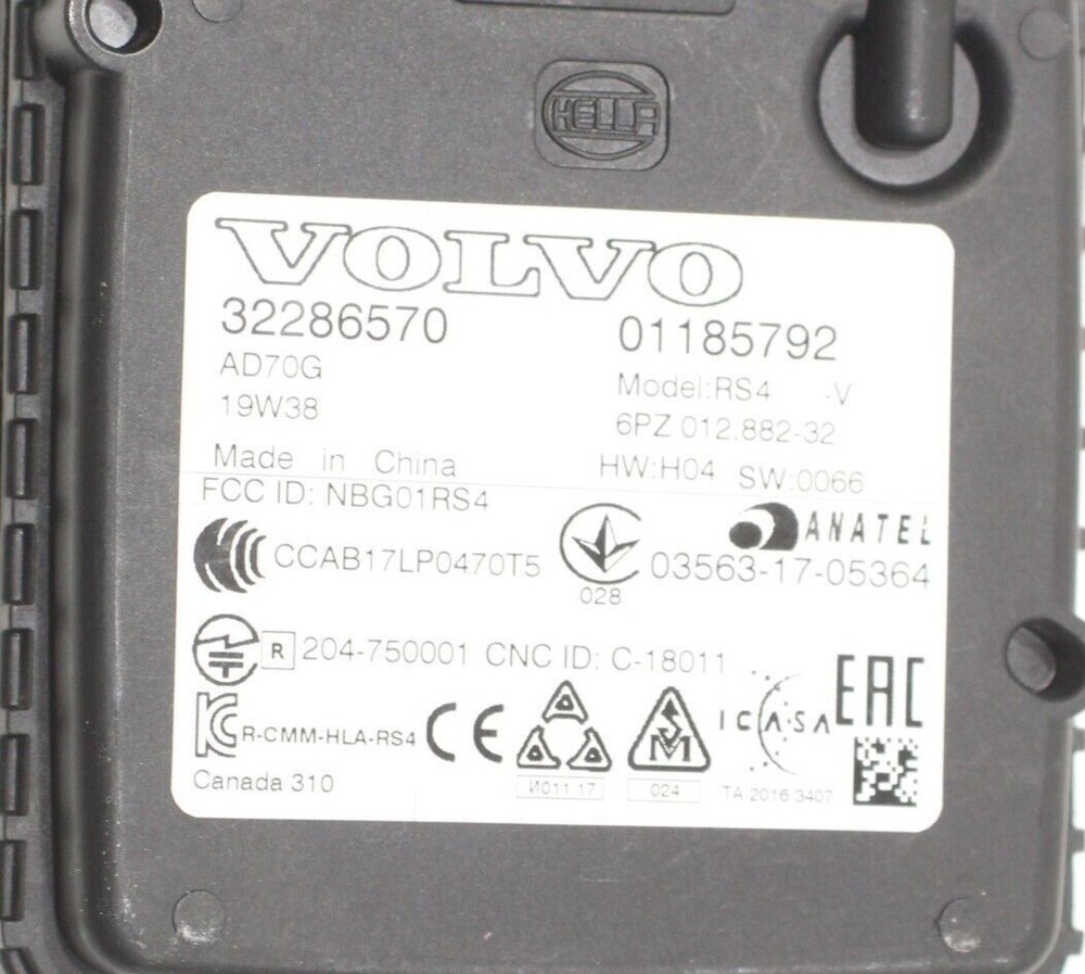 2020 - 2022 VOLVO S90 REAR RIGHT SIDE BLIND SPOT RADAR SENSOR MODULE OEM