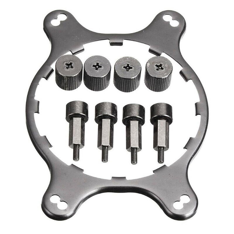 Back Plate Sturdy CPU Fan Bracket Support Stable Holder Radiator Mount For AM4