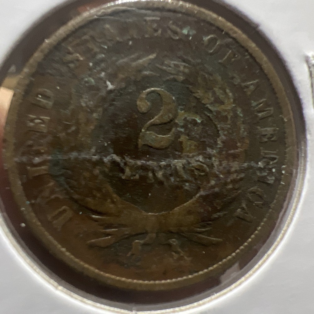 2¢ Cent Piece No Date