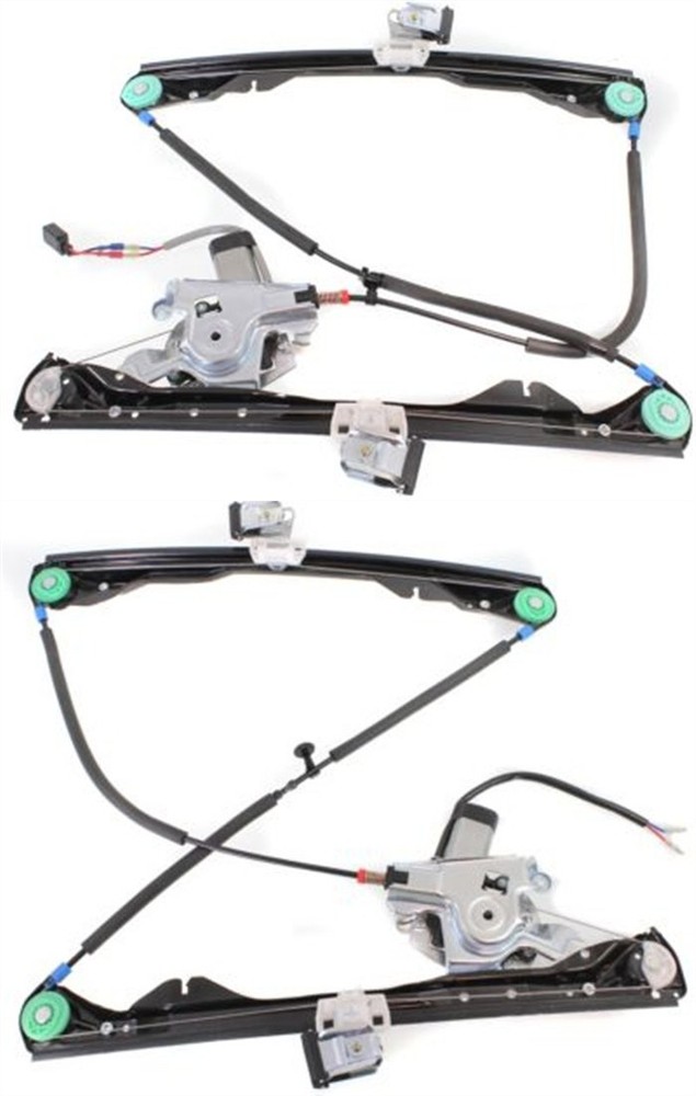 For 2000-2007 Focus Front Window Regulator SET PAIR