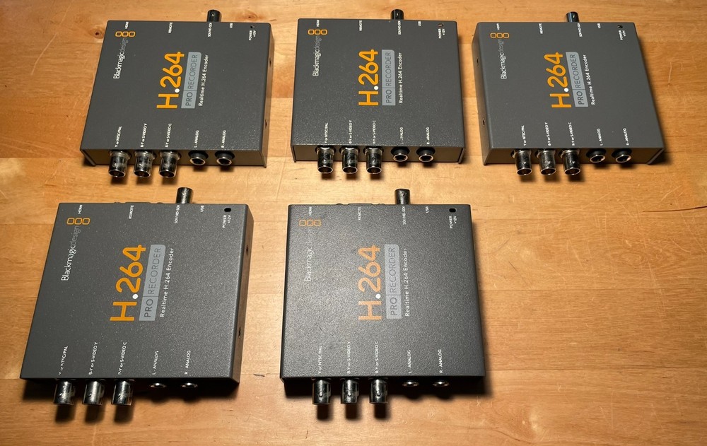 Blackmagic Design H.264 Pro Recorder Video Encoder with Power Supply