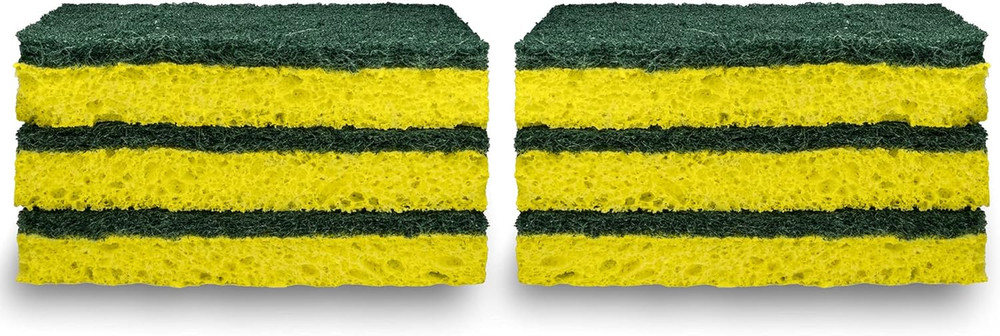 Heavy Duty Sponges, 6 Count