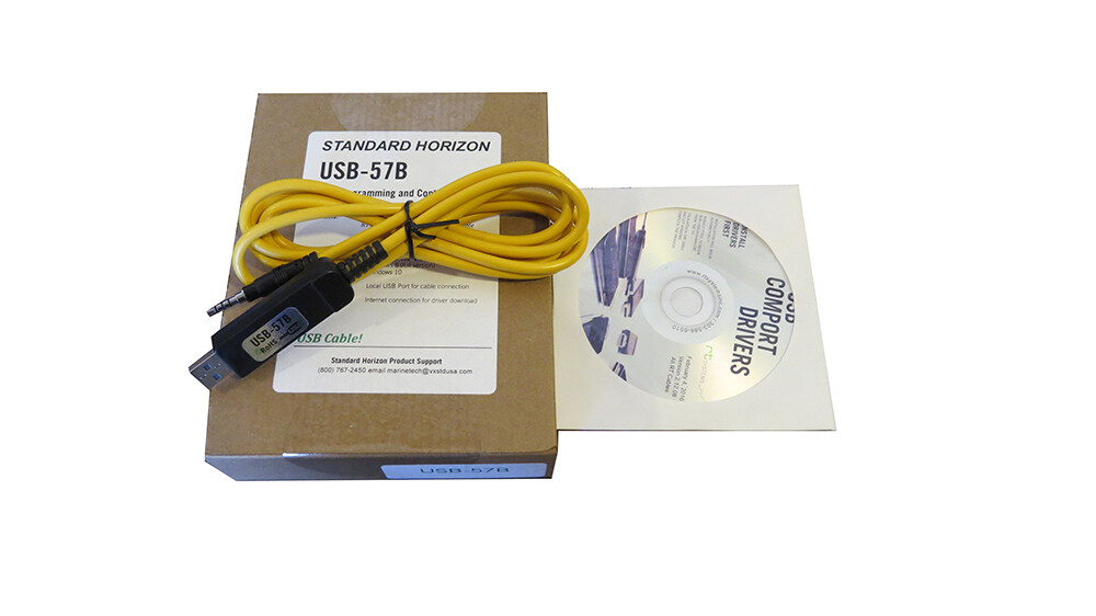 Standard Horizon Handheld VHF Radio USB PC Programming Cable USB-57B