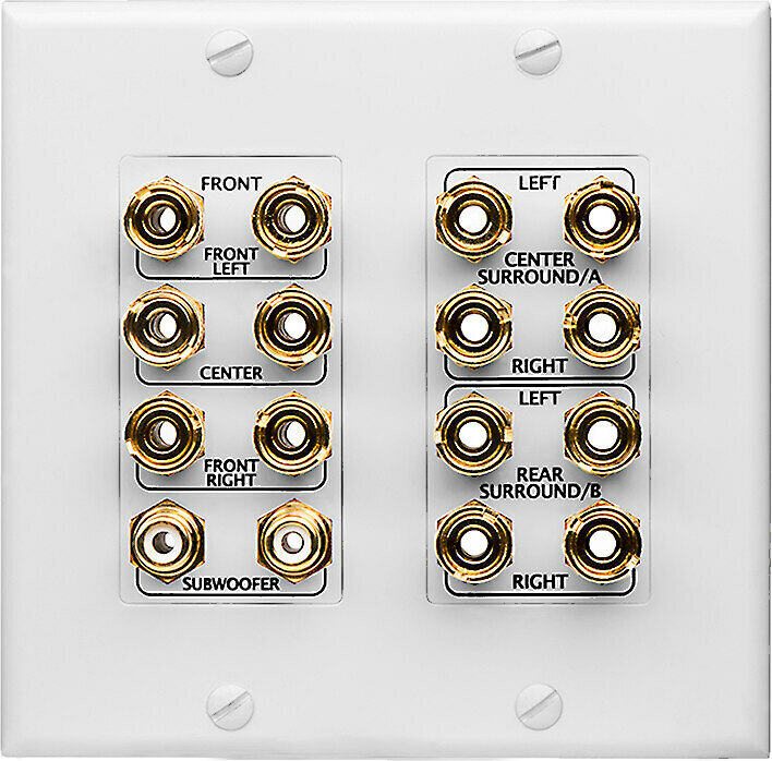 OSD WP-16 Home Theater Wall Plate 7.1