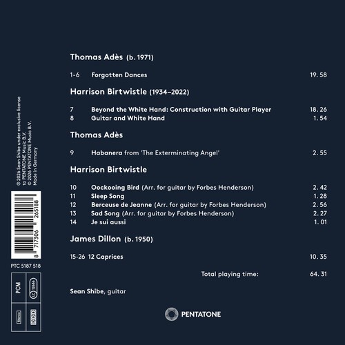 Sean Shibe - Vesper [New CD]