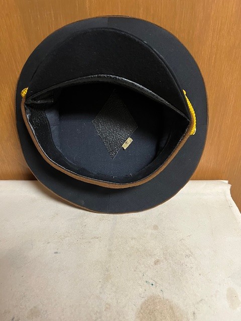 Russian Officers Visor Hat, Used. Size 61