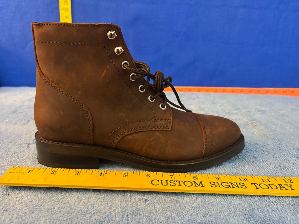 Thursday Everyday Brown Leather Boot Men's size 9 us RIGHT BOOT ONLY